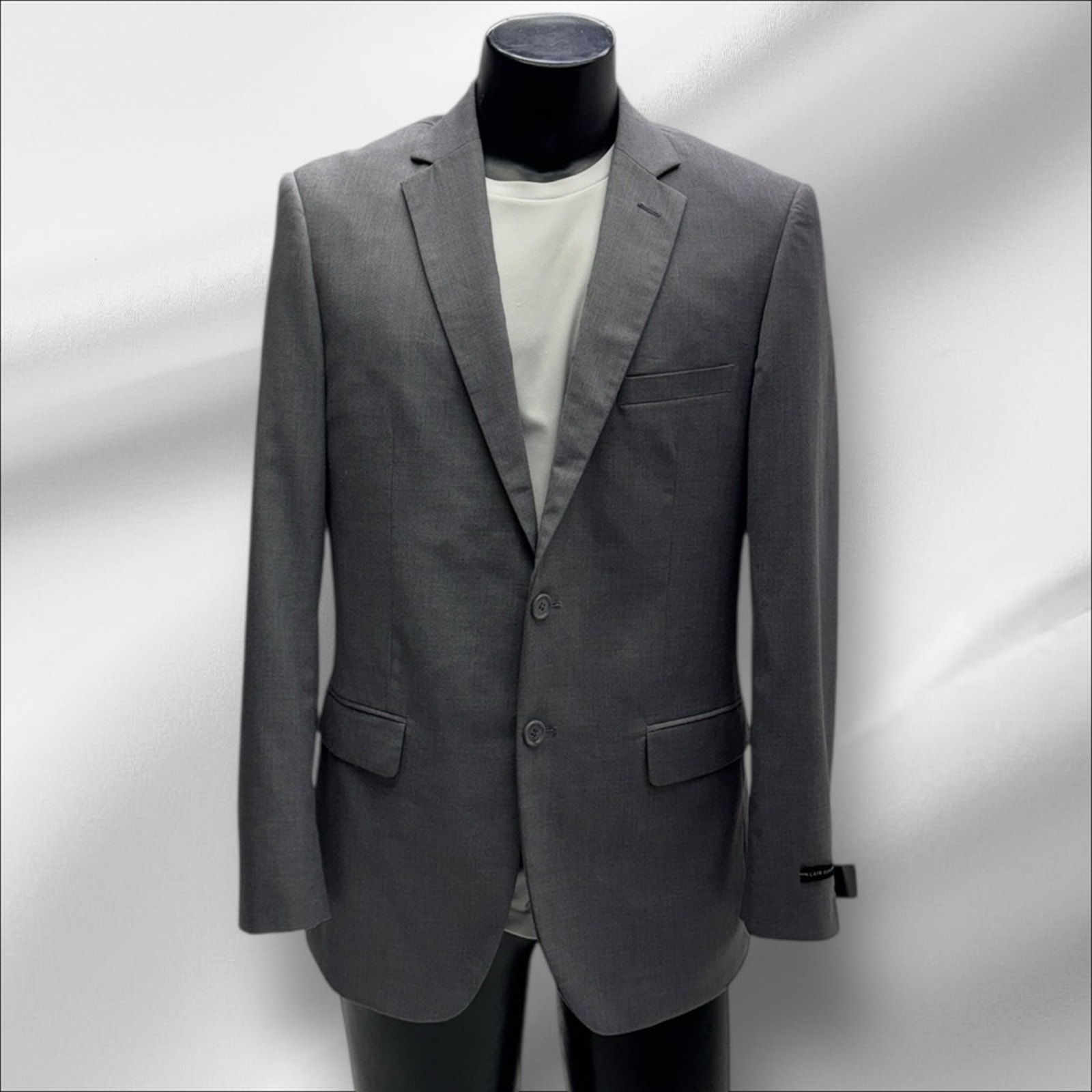 Alain Dupetit Men’s 38r Gray Sport Coat Blazer — image 3 of 6